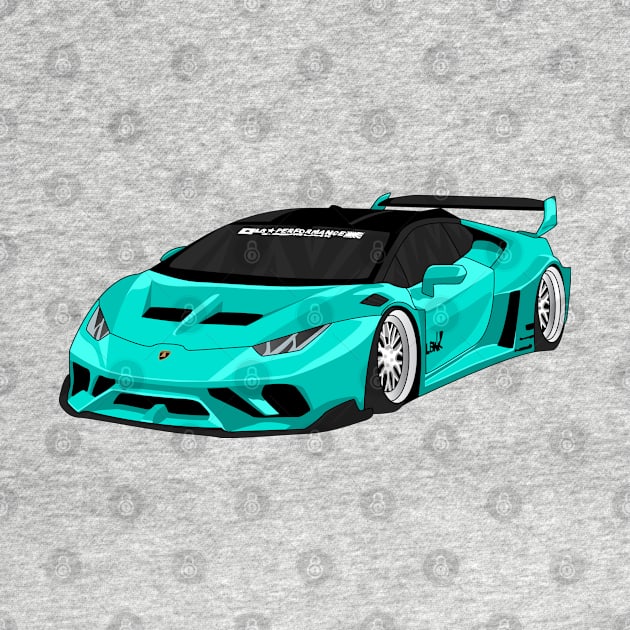 lamborghini huracan TURQUOISE by VENZ0LIC